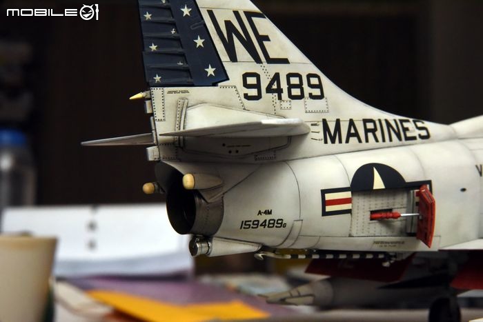 [模型製作記] A-4M天鷹攻擊機 1/48