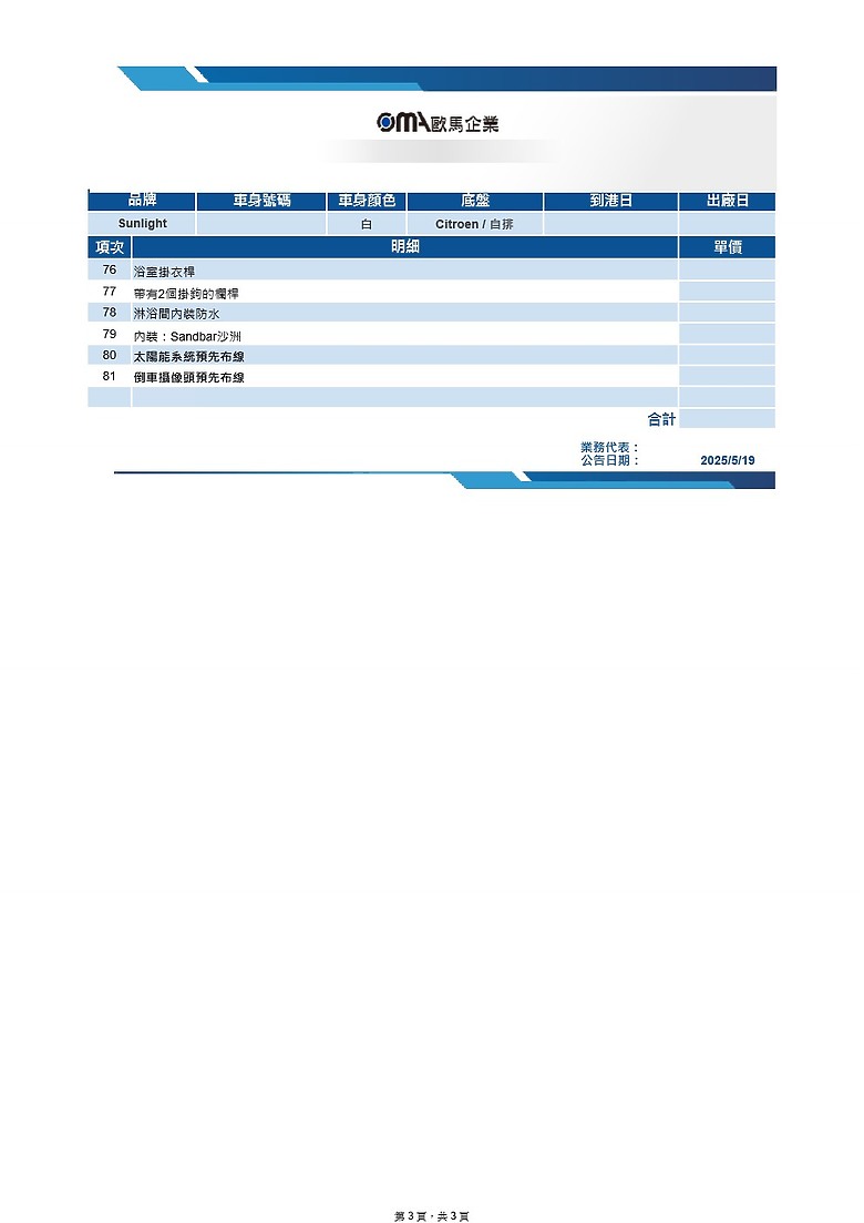 點我看大圖 【採訪】Sunlight T58 露營車 398 萬元起正式上市,歐馬企業與桃園「彼德國際」合作成立首間經銷據點!