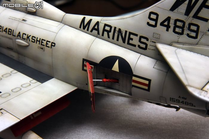 [模型製作記] A-4M天鷹攻擊機 1/48