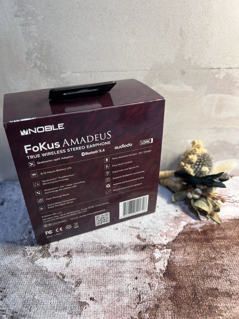 【心得】Noble Audio FoKus Amadeus 真無線藍牙耳機 評測