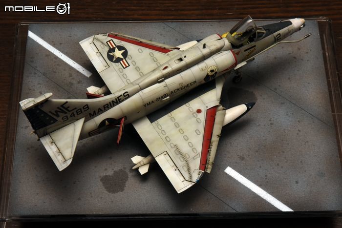 [模型製作記] A-4M天鷹攻擊機 1/48