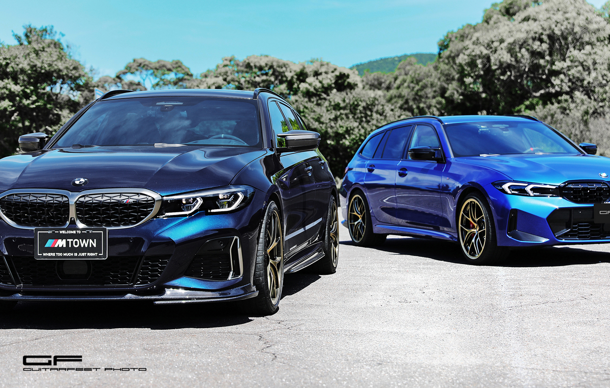 --六缸白叔-- 達爾藍 2025 BMW G21 M340i Touring xDrive 小聚開箱分享