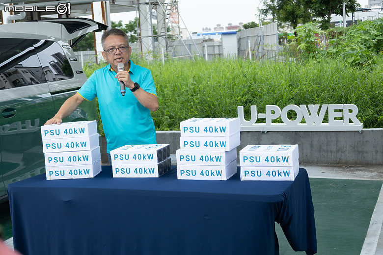 U-POWER導入480kW分體式能源櫃，搭配能源動態分配技術實現快速又有效率的充電體驗！