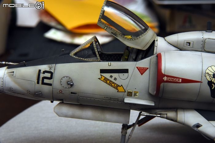 [模型製作記] A-4M天鷹攻擊機 1/48
