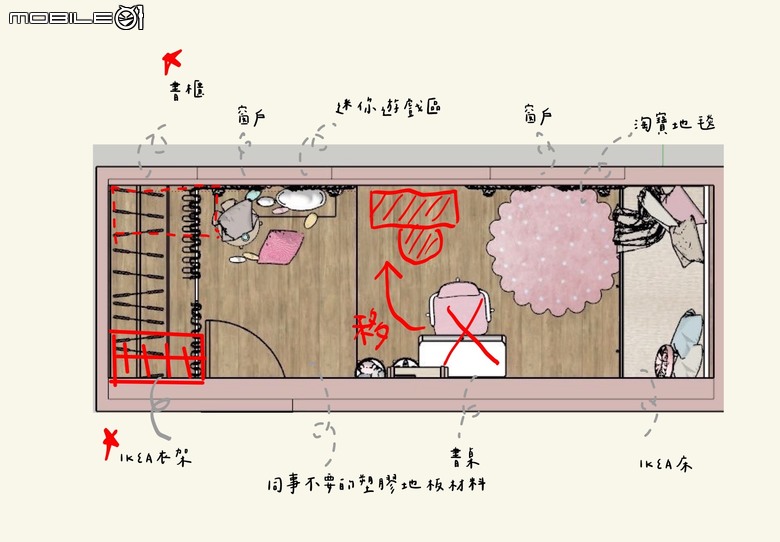 【開箱】DIY改造女兒房