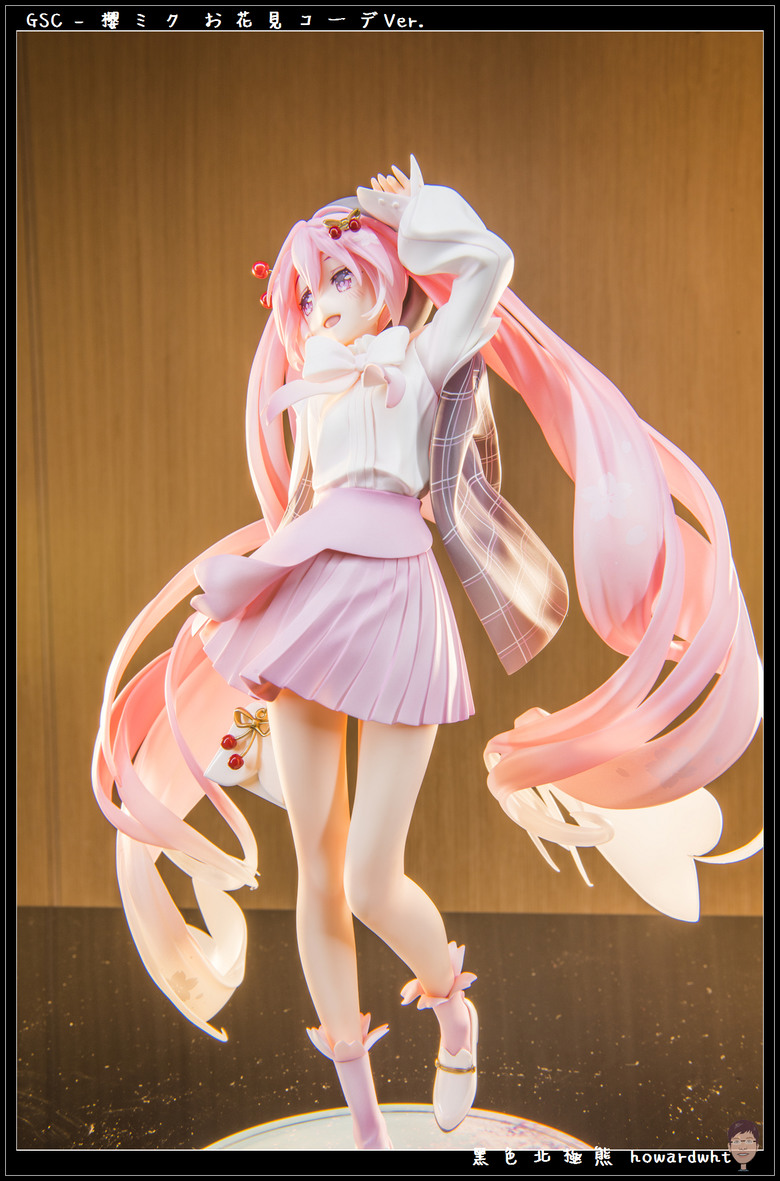點我看大圖 【開箱】GSC - 櫻ミク お花見コーデVer.