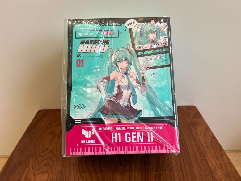 『開箱』TUF H1 GEN II 初音未來聯名耳機