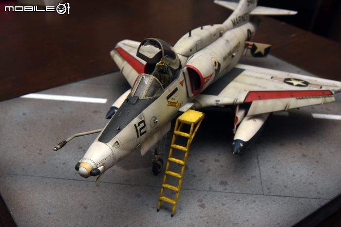 [模型製作記] A-4M天鷹攻擊機 1/48