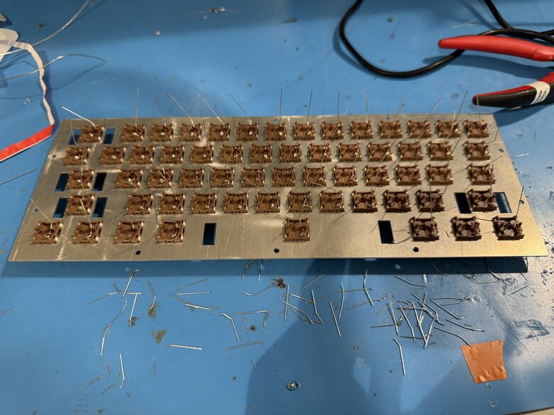 DIY Hand-Wired Keyboard