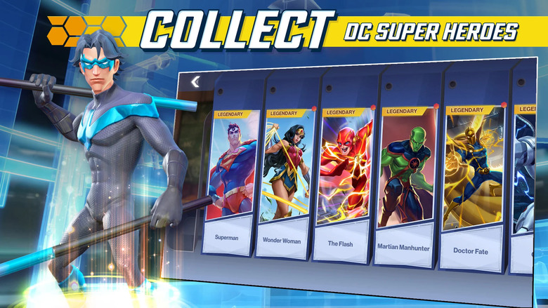 《DC英雄：放置聯盟》 DC Worlds Collide 7月7日 全球上線 集結DC漫畫英雄 蝙蝠俠、超人、神力女超人 3D 回合制 RPG | 探索多種遊戲模式 單人戰役到激烈的 PvP 競技場