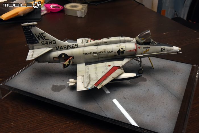 [模型製作記] A-4M天鷹攻擊機 1/48