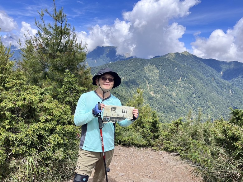 登鈴鳴閂山 ,被颱風追趕