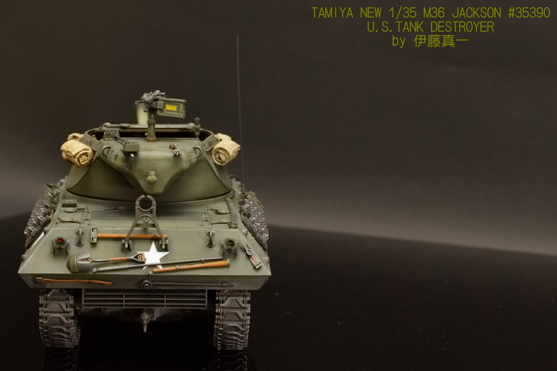 〔模型樣品製作〕TAMIYA NEW 1/35 M36 JACKSON