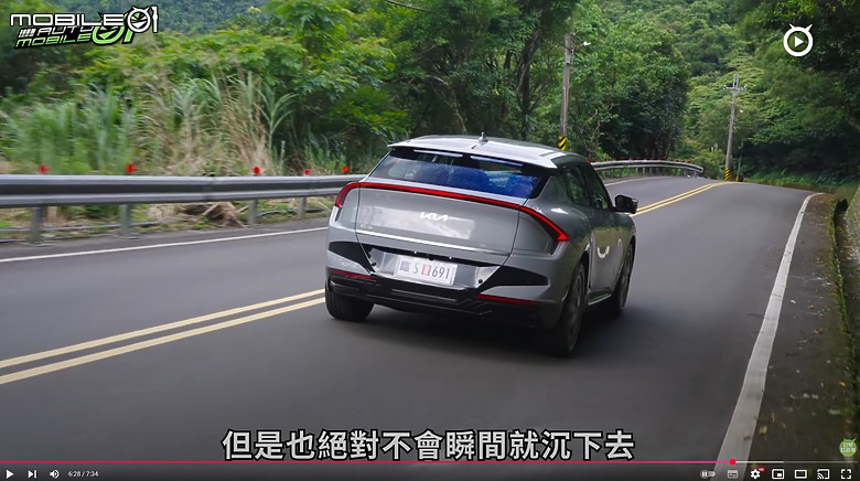 【影音試駕】Kia EV6小改款,電量提升,均衡加分!