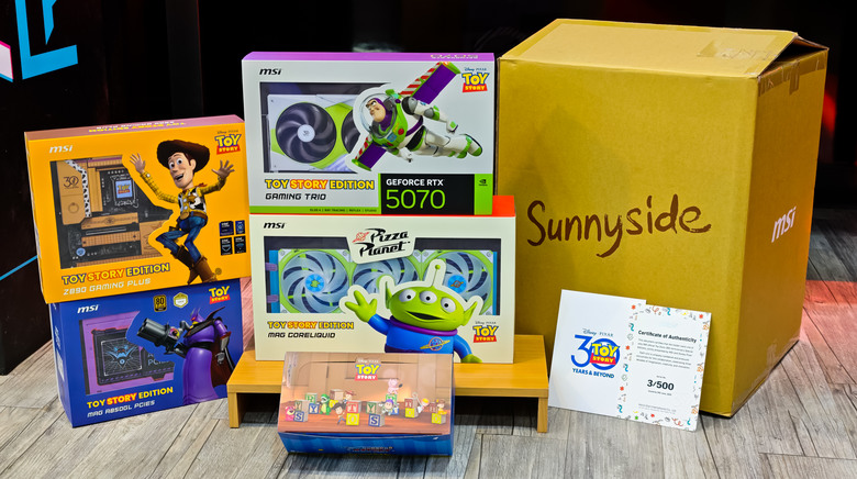 [開箱] MSI微星 TOY STORY 玩具總動員30周年紀念主機