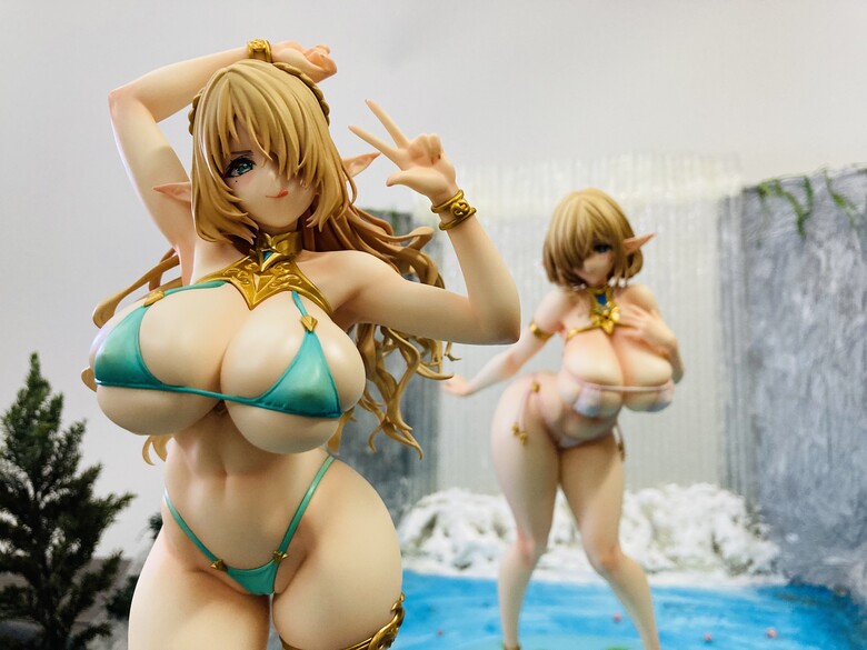 Vertex雙子精靈賽西爾&庫庫魯1/6沐浴服限定版開箱