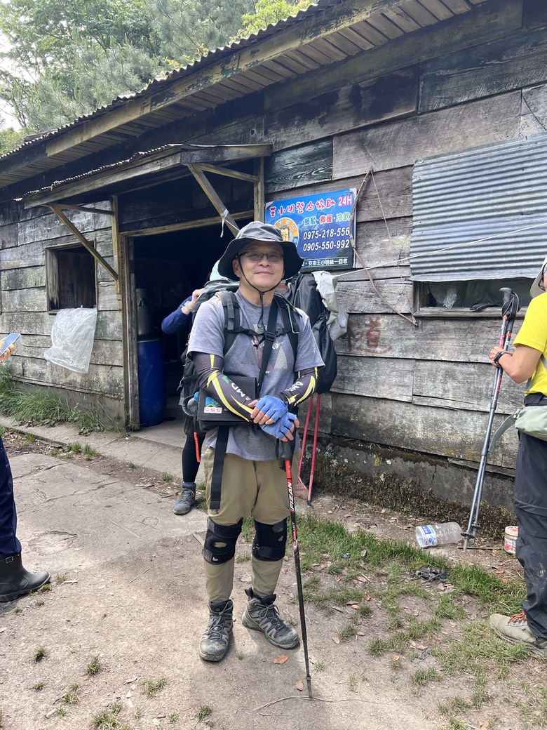 登鈴鳴閂山 ,被颱風追趕
