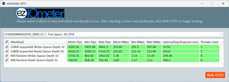 【開箱簡測】Seagate Exos X24 20TB ST20000NM002H 硬碟機效能簡測 (圖多)