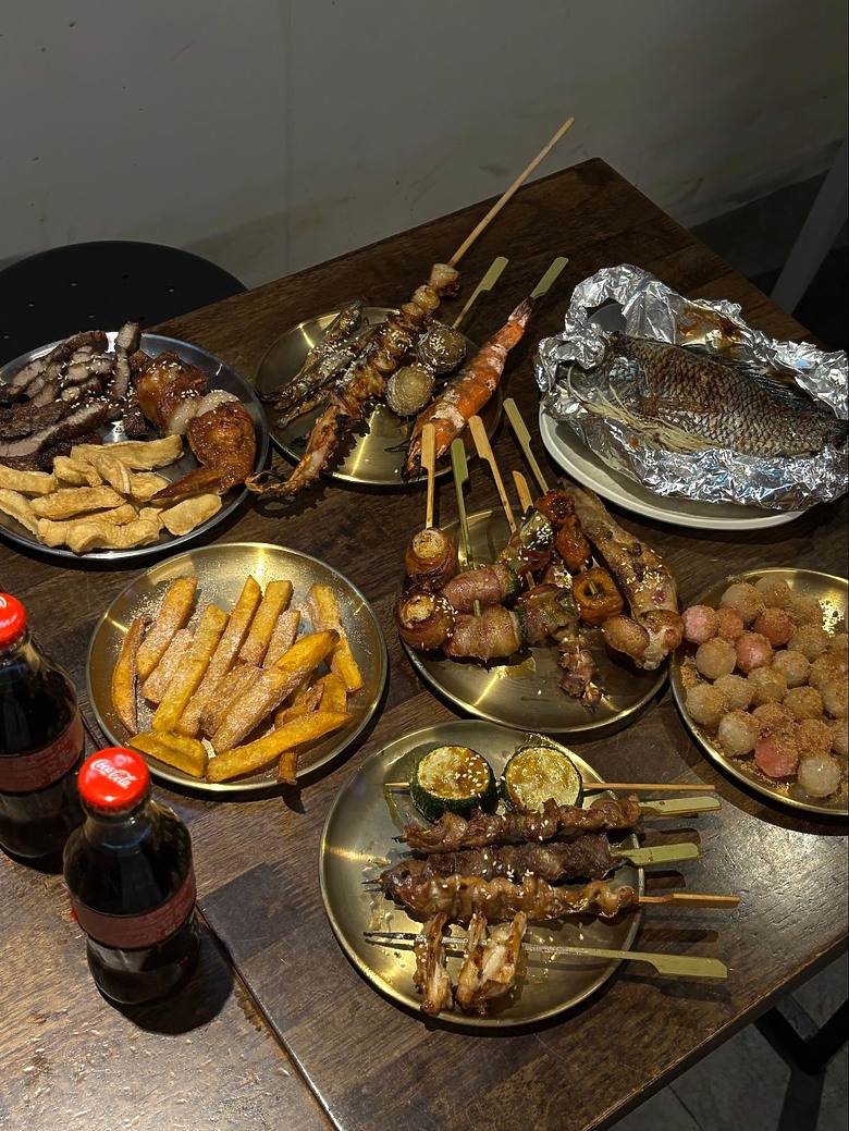 點我看大圖 光明街邱比特串燒 🍢 碧潭散步後的宵夜好選擇