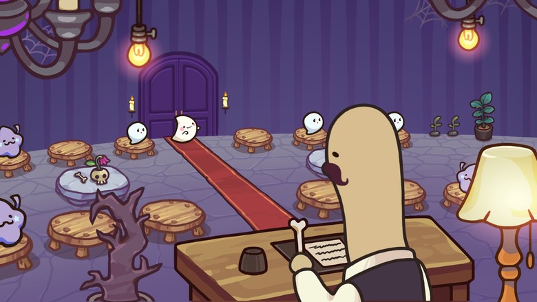 《鬼精靈旅店大亨》 Idle Ghost Hotel - Cozy Games 鬼怪題材的酒店經營點擊放置遊戲 | 招待愛泡湯的妖怪、愛狂歡的幽靈 升級酒店、開新樓層、研發料理 打造連鎖帝國