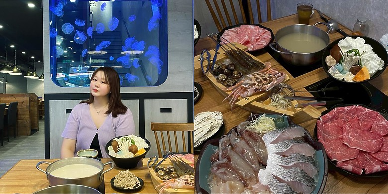 點我看大圖 三重隱藏版火鍋店!活蟹+干貝+水母牆超浮誇|海鮮控必收