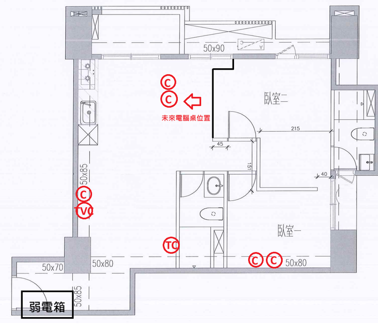 新大樓網路配置問題