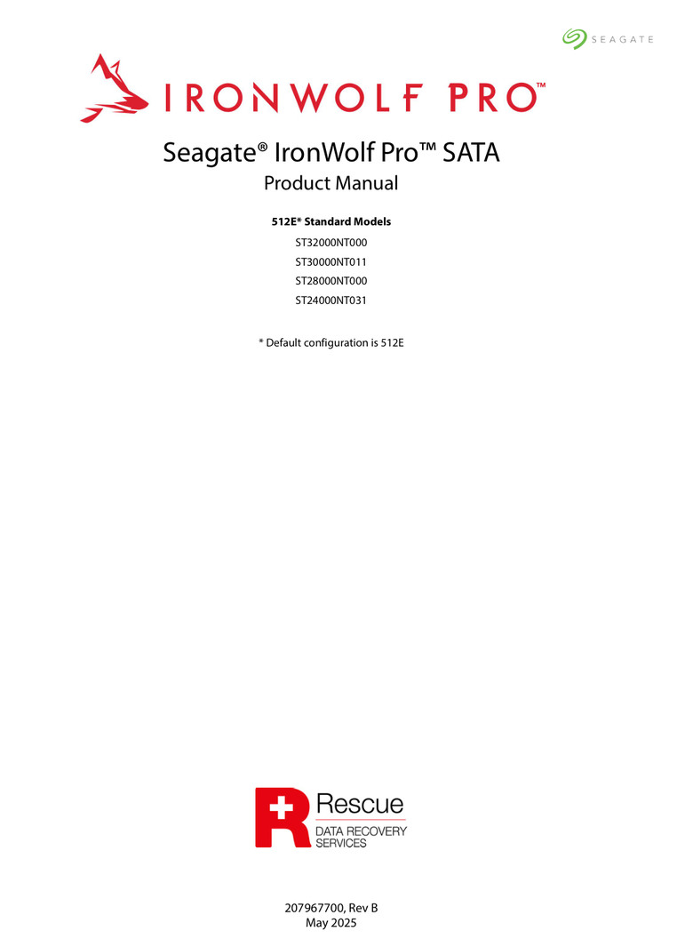 【開箱簡測】Seagate NAS (那嘶狼) IronWolf Pro 30TB ST30000NT011 硬碟效能簡測 (圖多)