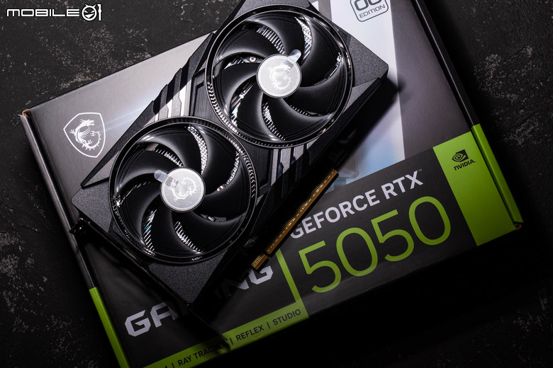 微星 GeForce RTX 5050 8G Gaming OC 顯示卡開箱實測 最平價 RTX 50 顯卡真便宜還是智商稅？