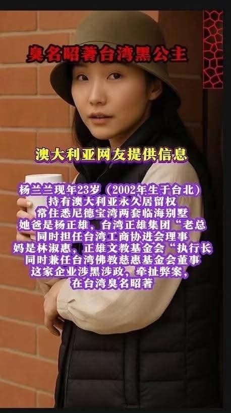 大內宣開始工作, 「楊蘭蘭是台灣人」
