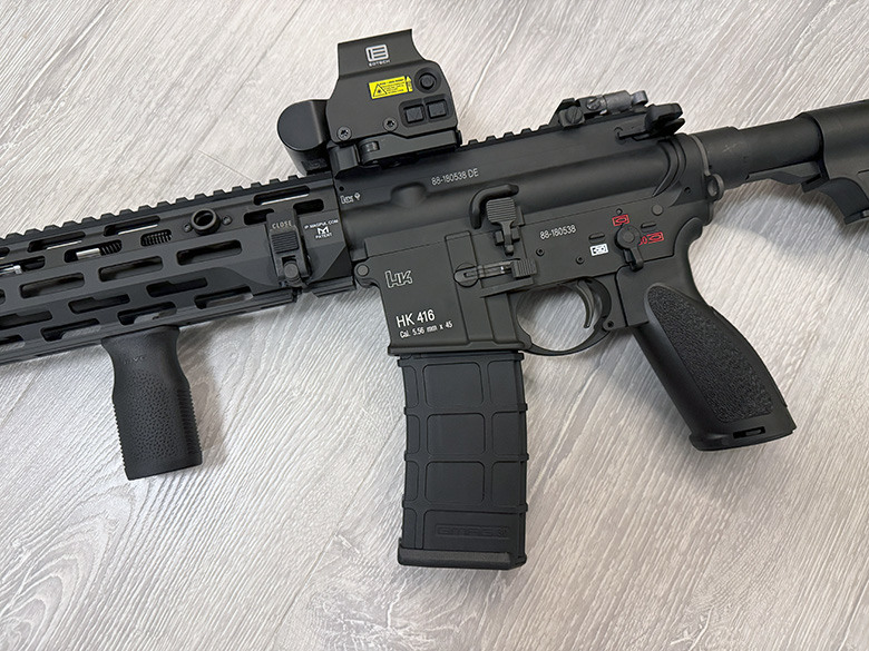 GHK HK416A5 氣動空氣軟槍開箱 | 黑長直獨特的魅力(?!)