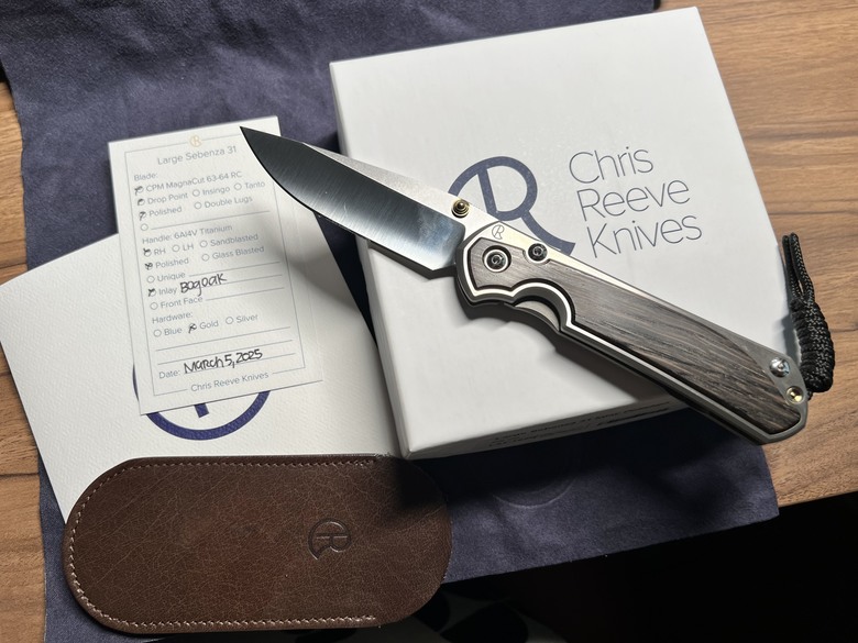 Chris Reeve Large Sebenza 31 折刀