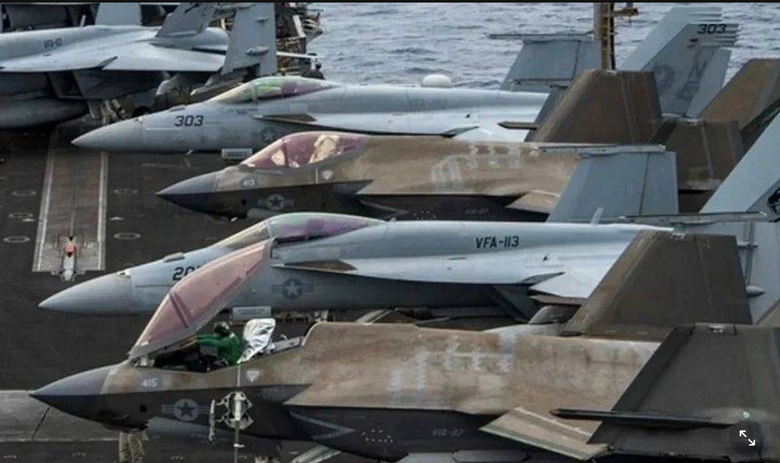 美軍最先進F-35艦載機「集體生鏽」