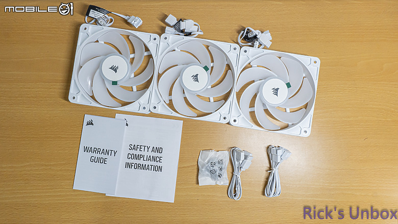 【開箱】海盜船平價短線串接風扇 | CORSAIR RS120-R ARGB PWM WHITE