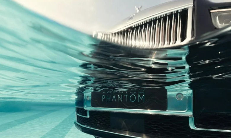 勞斯萊斯把一輛Phantom原型車放進泳池 你知道這是什麼梗嗎?