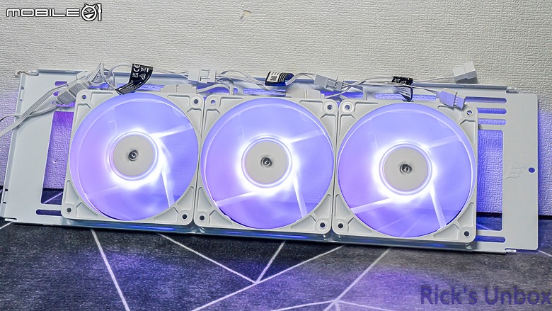 【開箱】海盜船平價短線串接風扇 | CORSAIR RS120-R ARGB PWM WHITE