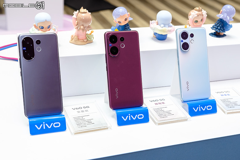 vivo V60台灣發表 望遠鏡頭、大電量通通有!