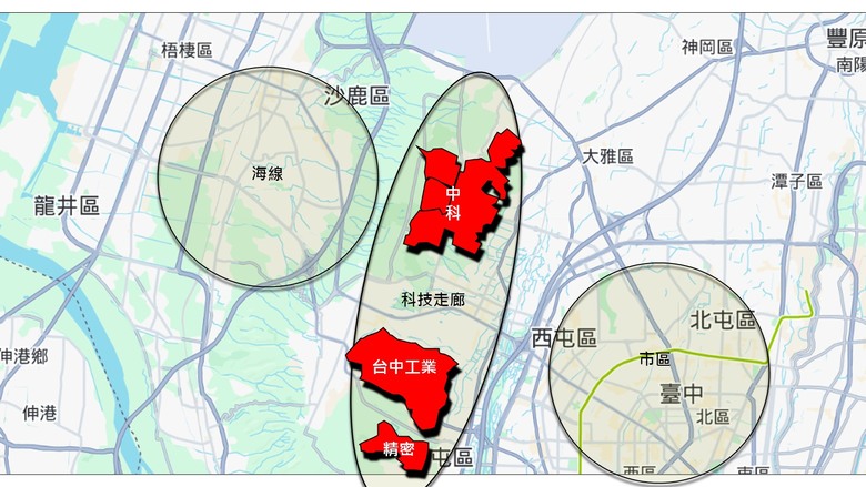 中部科技走廊-AI半導體台積電(TSMC)房產受惠區