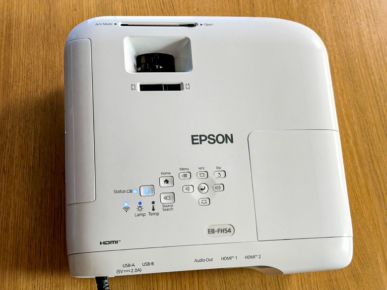 會議室電視改投影機，開箱Epson EB-FH54