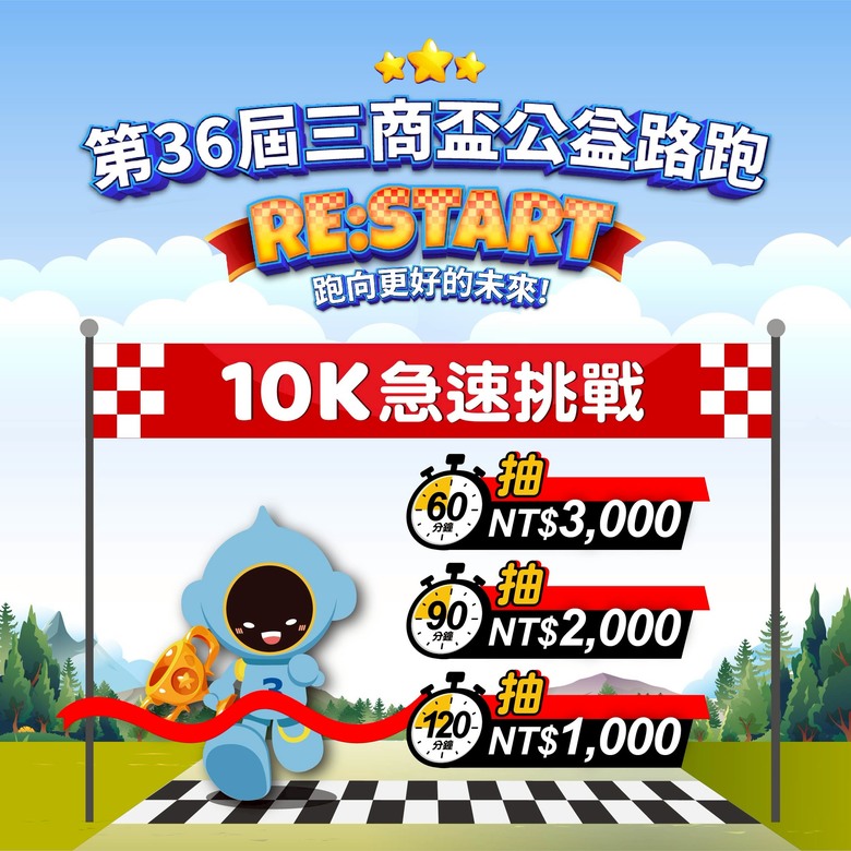 第36屆三商盃公益路跑優惠加碼