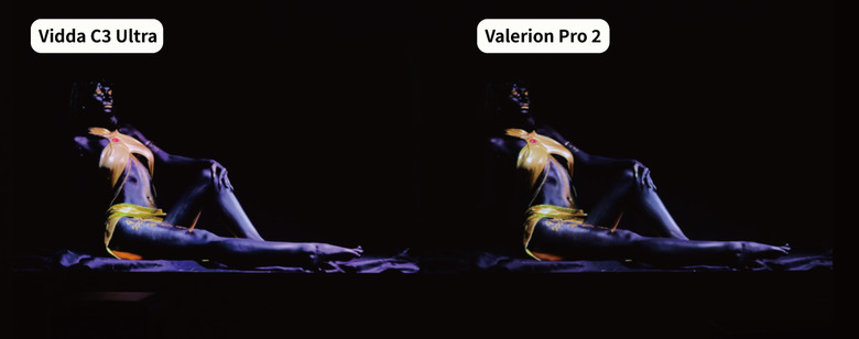 【阿洪開箱中】2025年 4K 中長焦投影機性價比之爭 超越前代:Vidda C3 Ultra 正面挑戰 Valerion Pro 2 (影片置底)