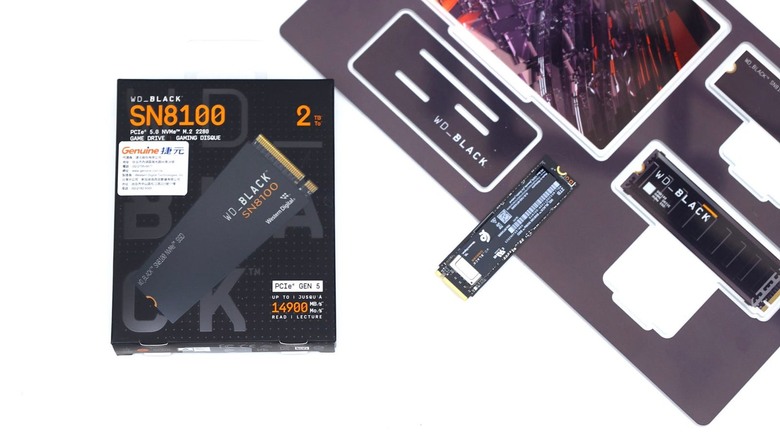 WD_BLACK 首款 PCIe Gen5 SSD，旗艦 SN8100 效能實測