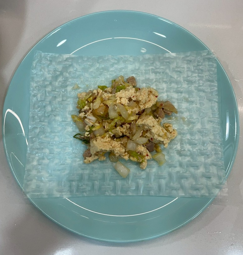 減脂必吃！米紙鮪魚肚豆腐捲
