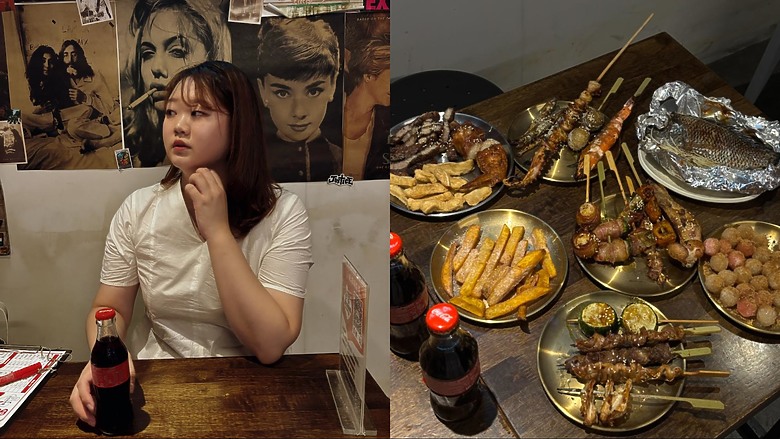 點我看大圖 光明街邱比特串燒 🍢 碧潭散步後的宵夜好選擇
