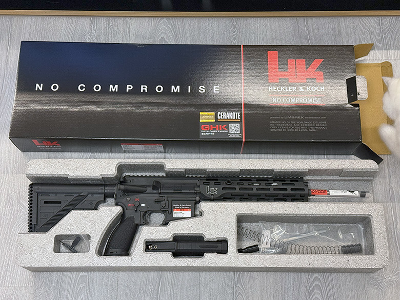 GHK HK416A5 氣動空氣軟槍開箱 | 黑長直獨特的魅力(?!)