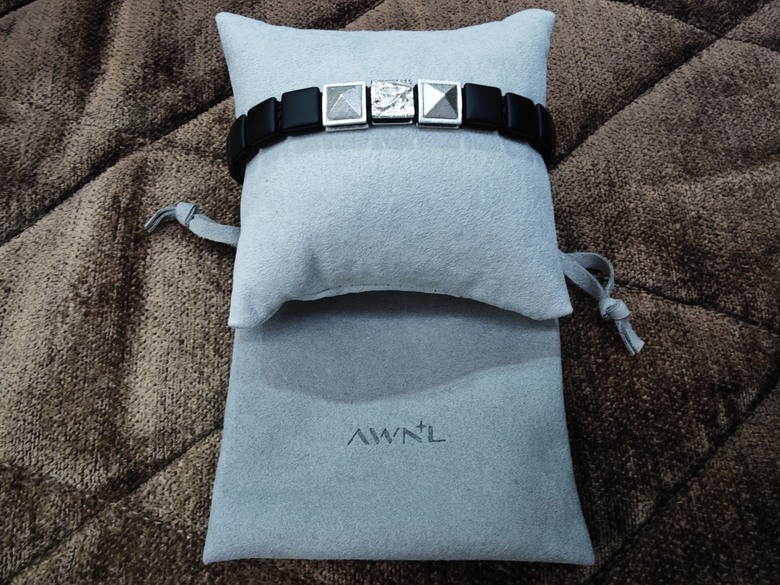 知天命的生日禮物 - AWNL 黑瑪瑙荷魯斯之眼平安符男士手鍊