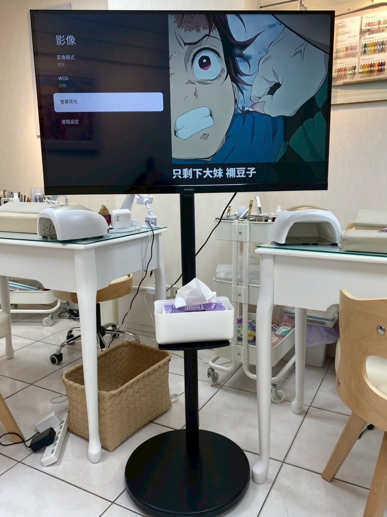 分享電視立架組合 飛利浦32PHH6509｜小資美甲店好用升級