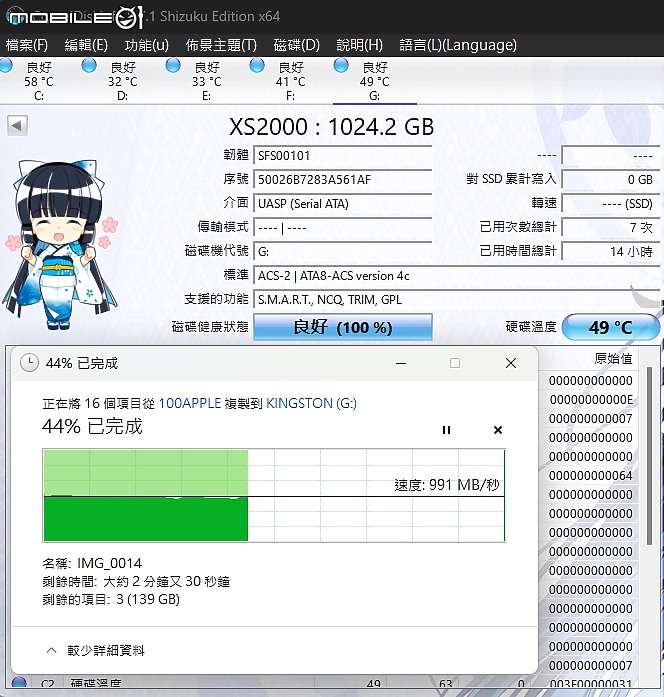 超高速完美ProRes錄影體驗！Kingston XS2000 外接SSD實戰測試！