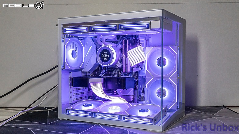 點我看大圖 【開箱】MINI的更全面更有特色 | LIAN LI O11 DYNAMIC MINI V2 WHITE