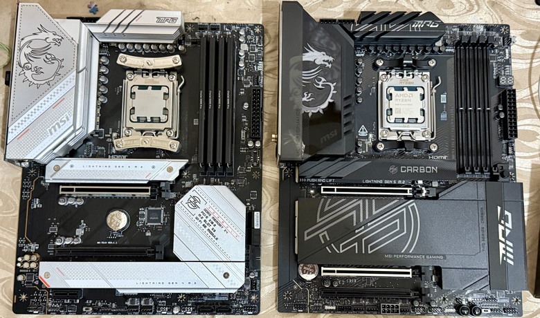 超值AMD 9950X配MSI X870E CARBON +PA602木質金屬版 機殼