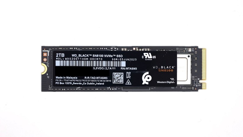 WD_BLACK 首款 PCIe Gen5 SSD，旗艦 SN8100 效能實測